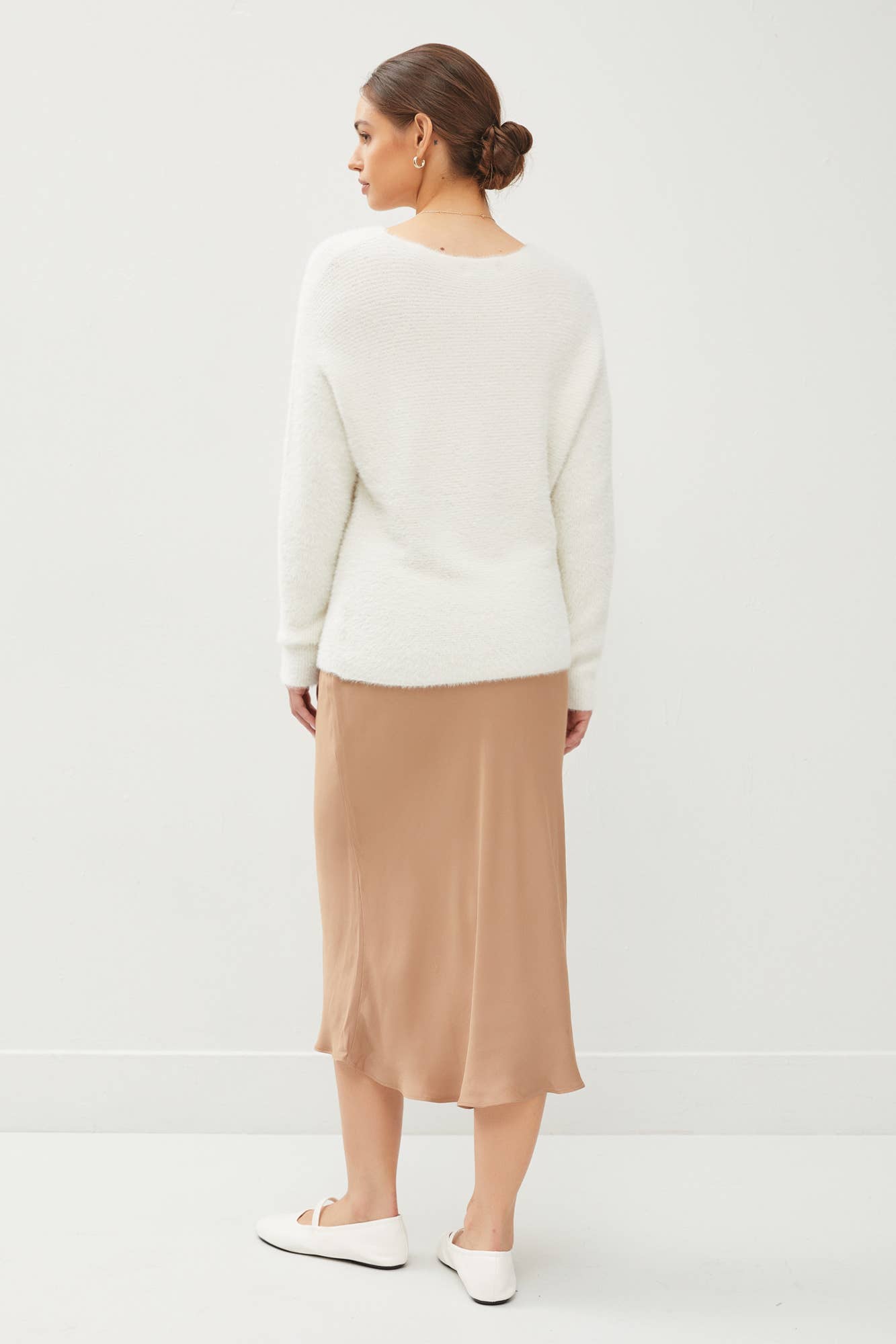 Snowy Hearts Sweater