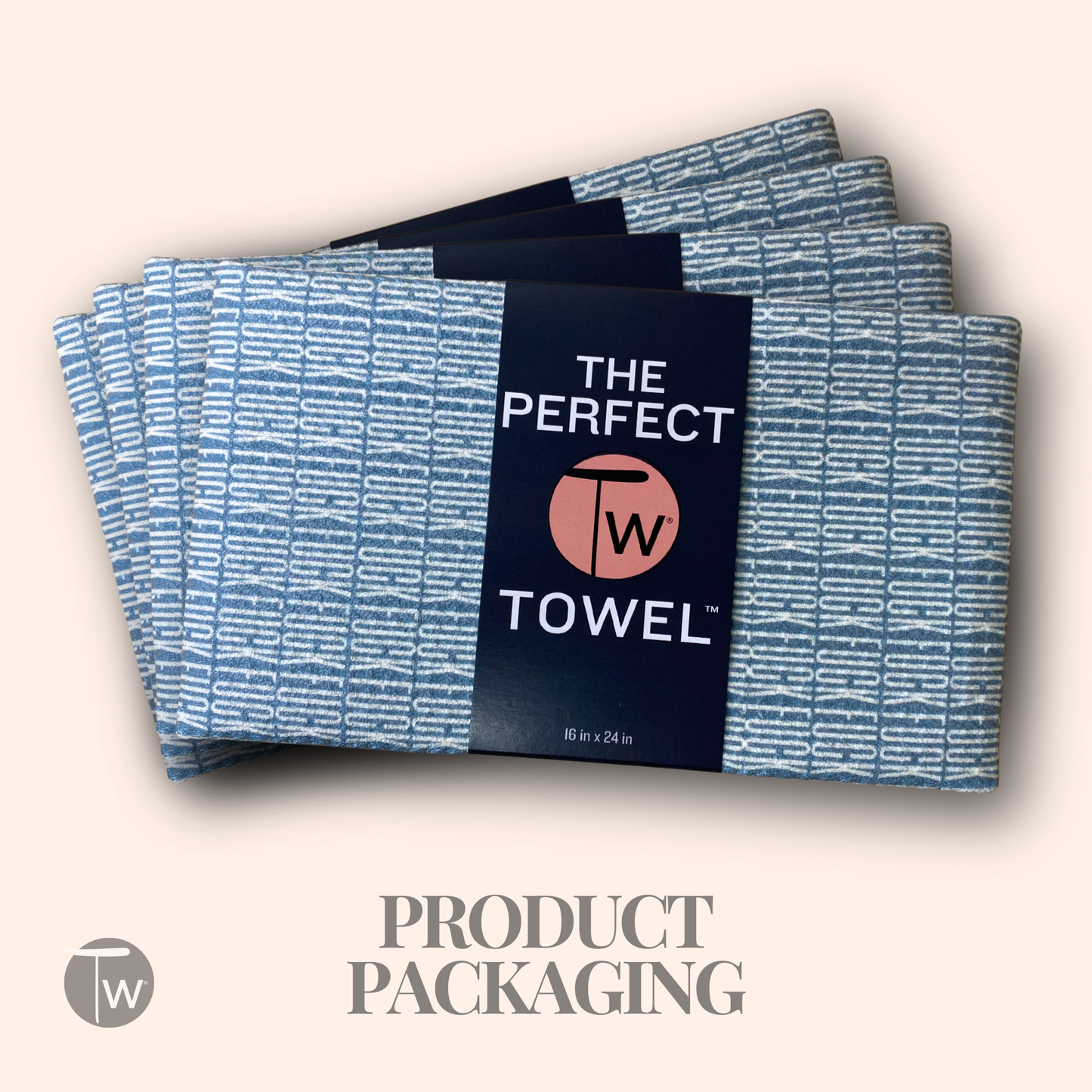 Plaid Stripe Illusion Tea Towel