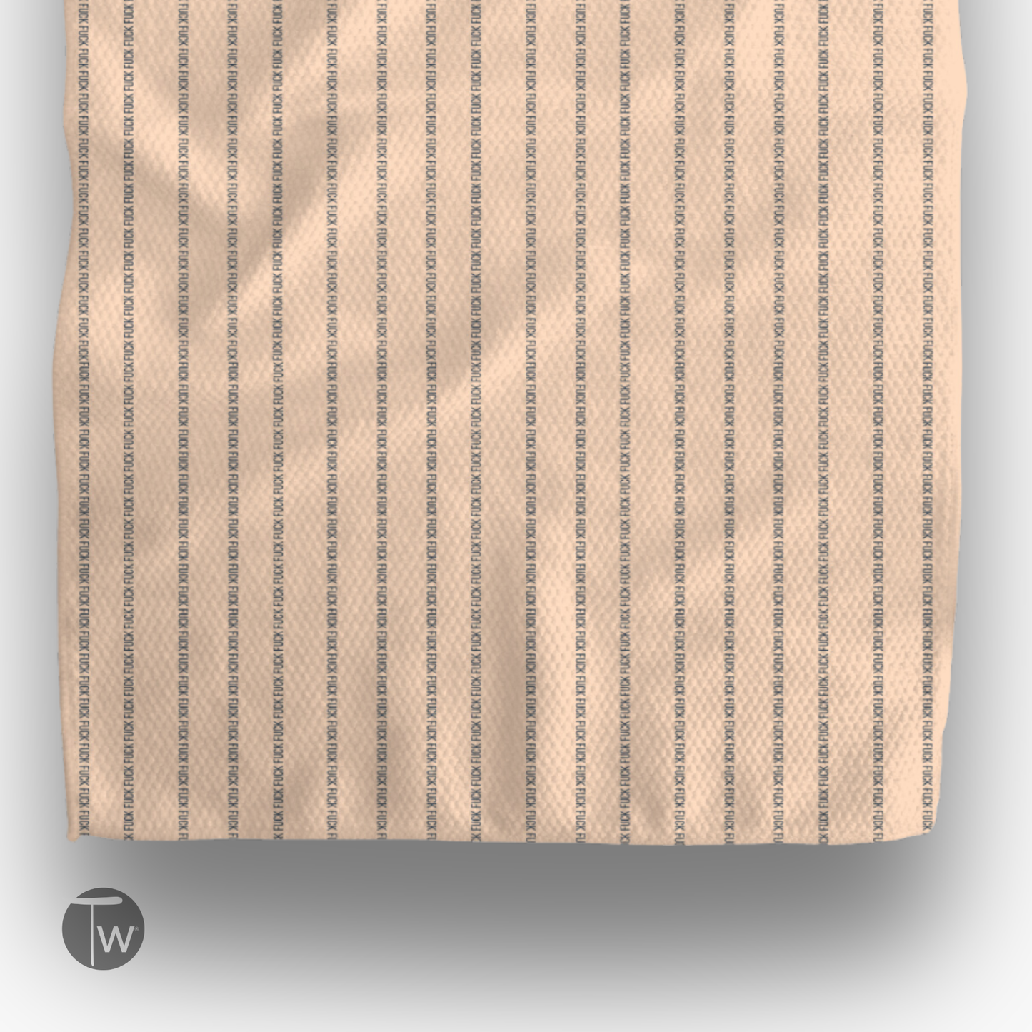 Brown Illusion Tea Towel