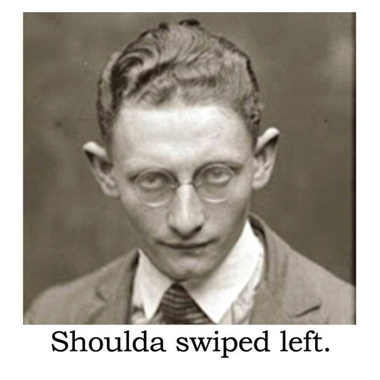 Big House Air Freshener, Car Freshener, Shoulda swiped left.