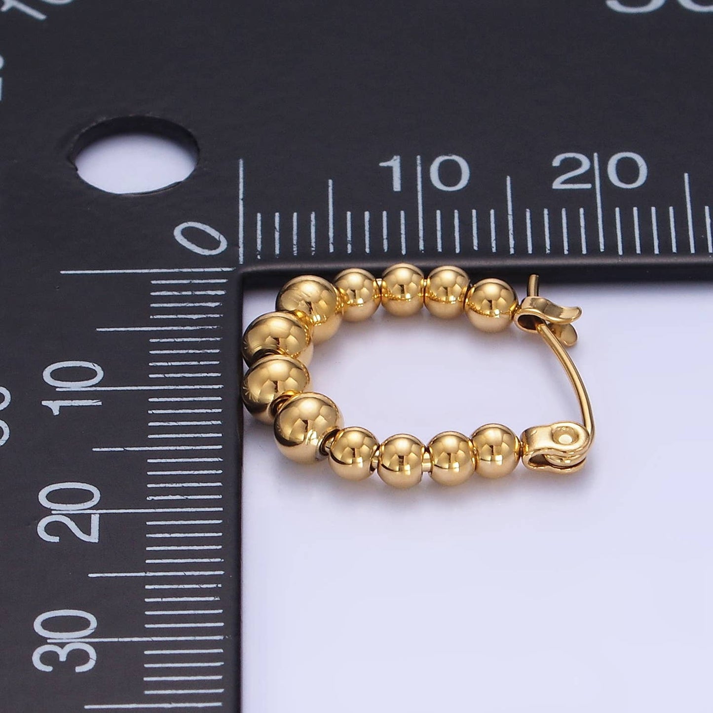 Beaded Bubble Earring