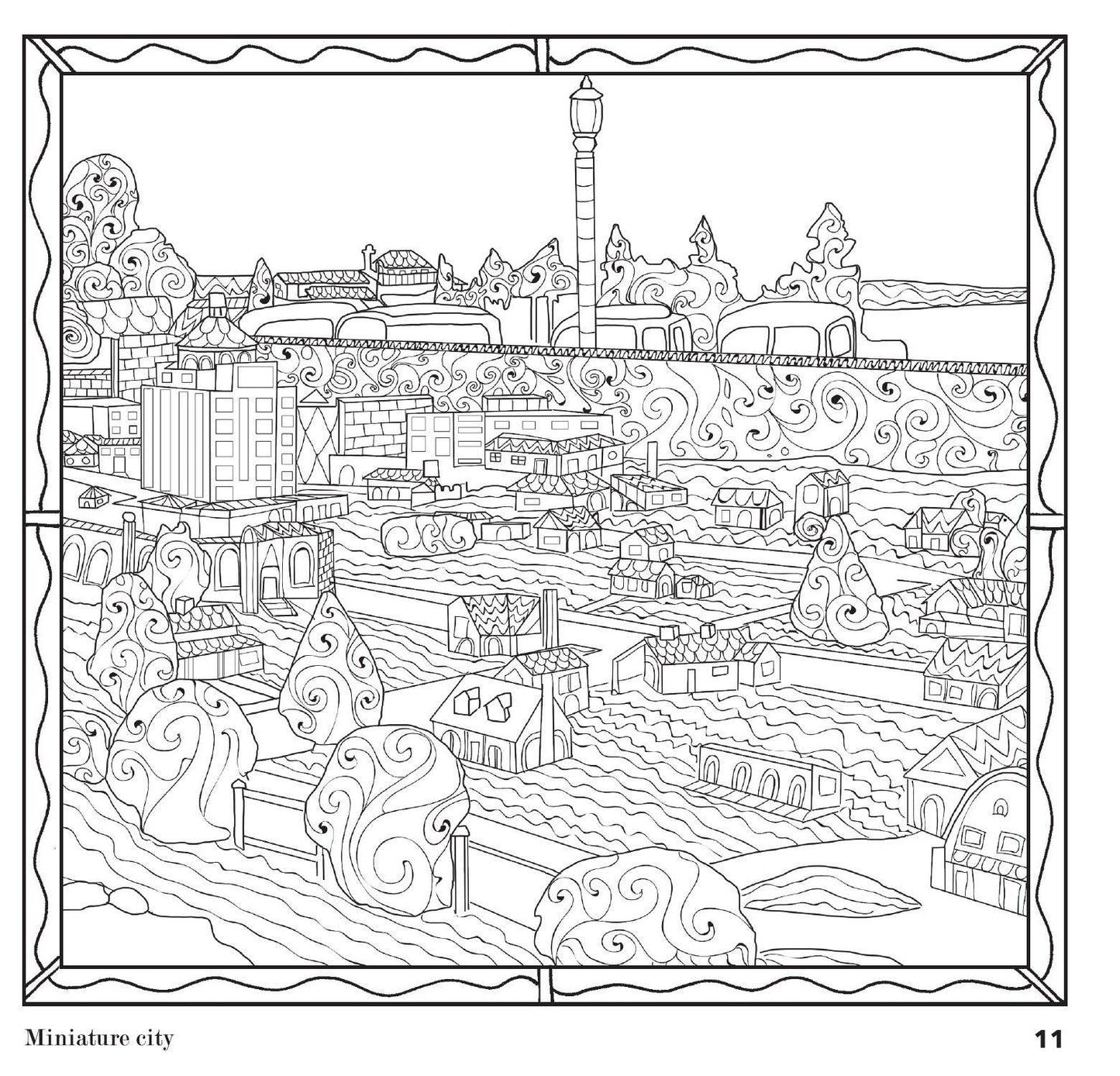 Etchings: The Traverse City Coloring Book for Grown-Ups