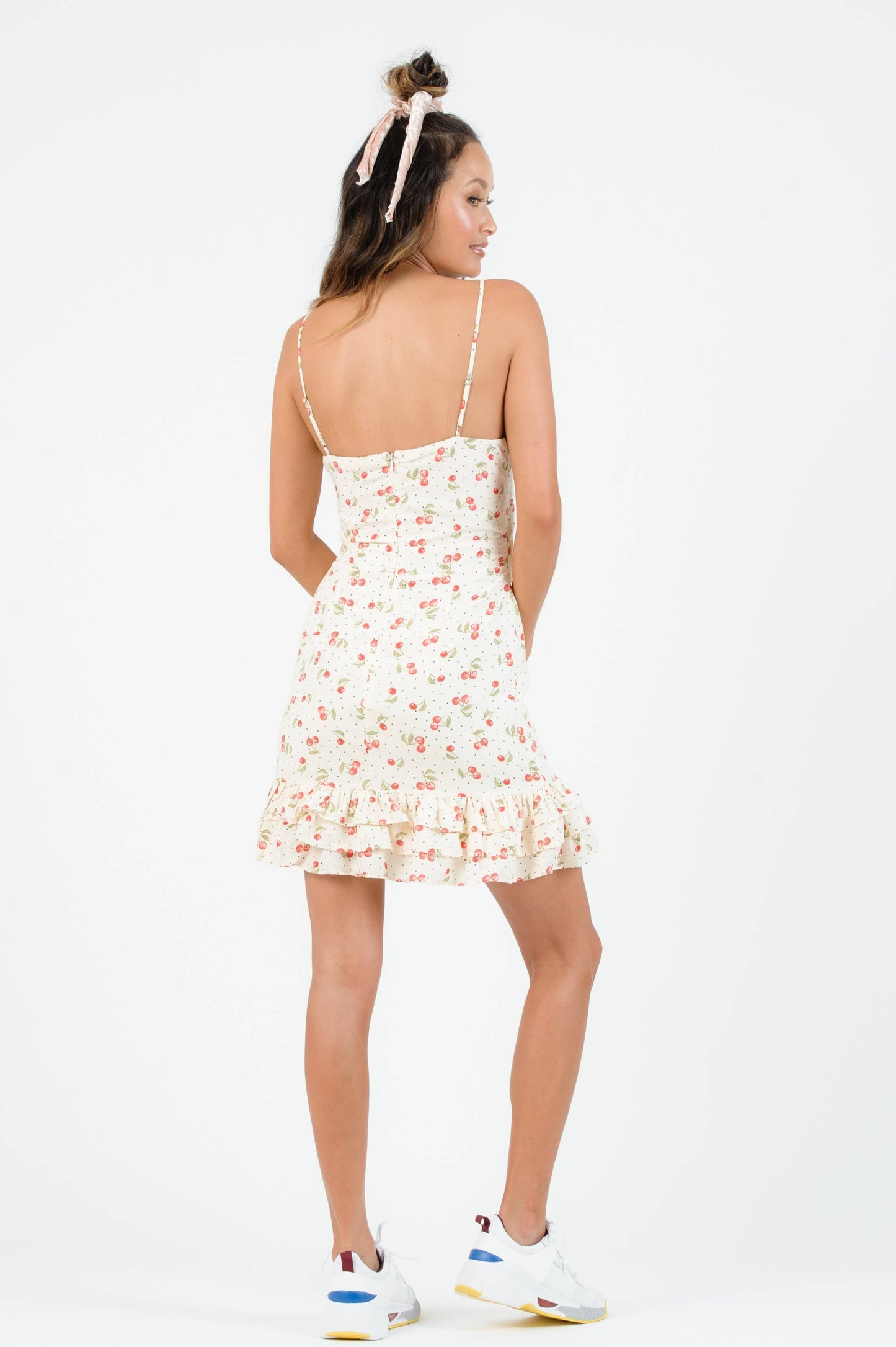 Cherry Ruffles Dress
