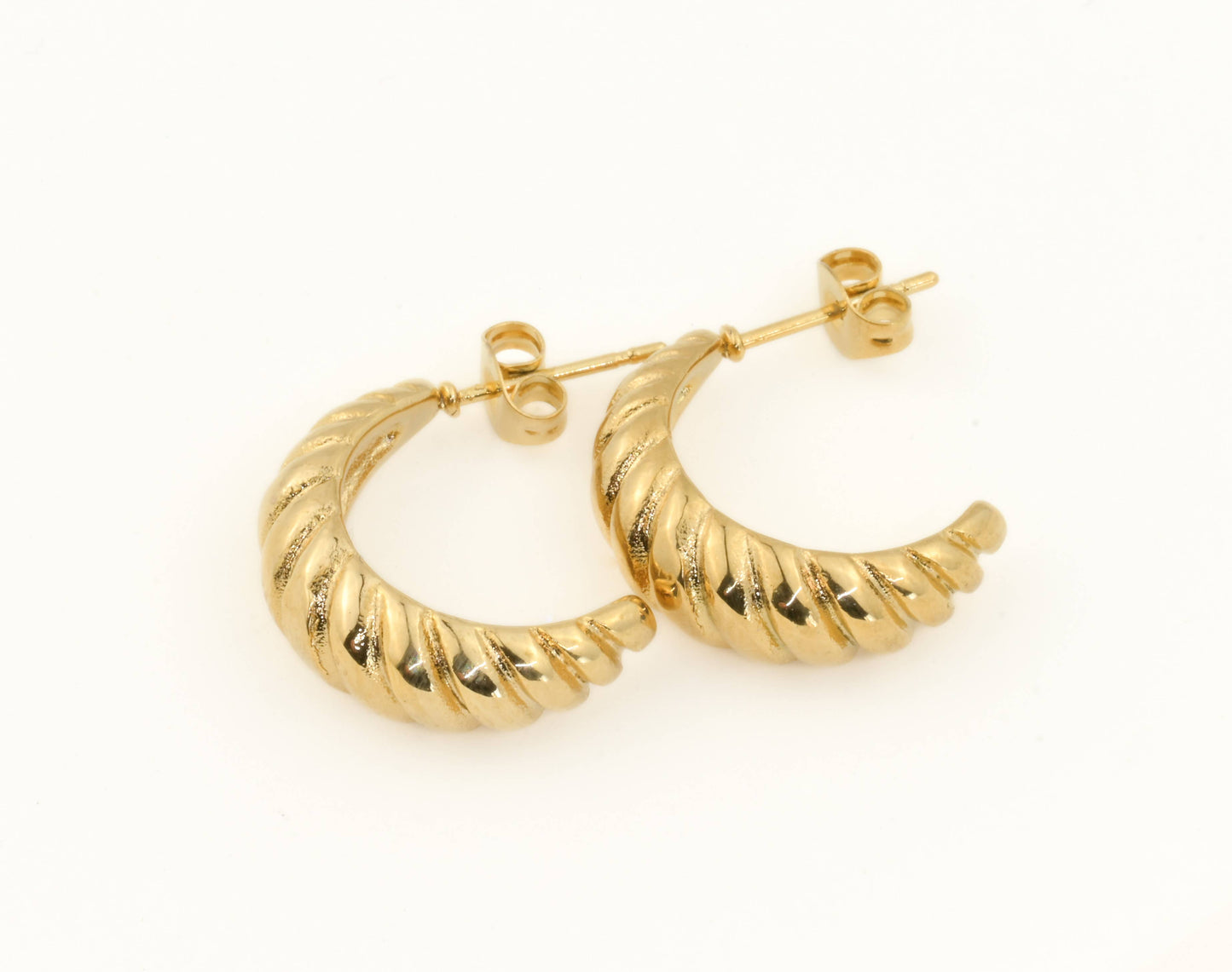 Medium Croissant Hoop Earring