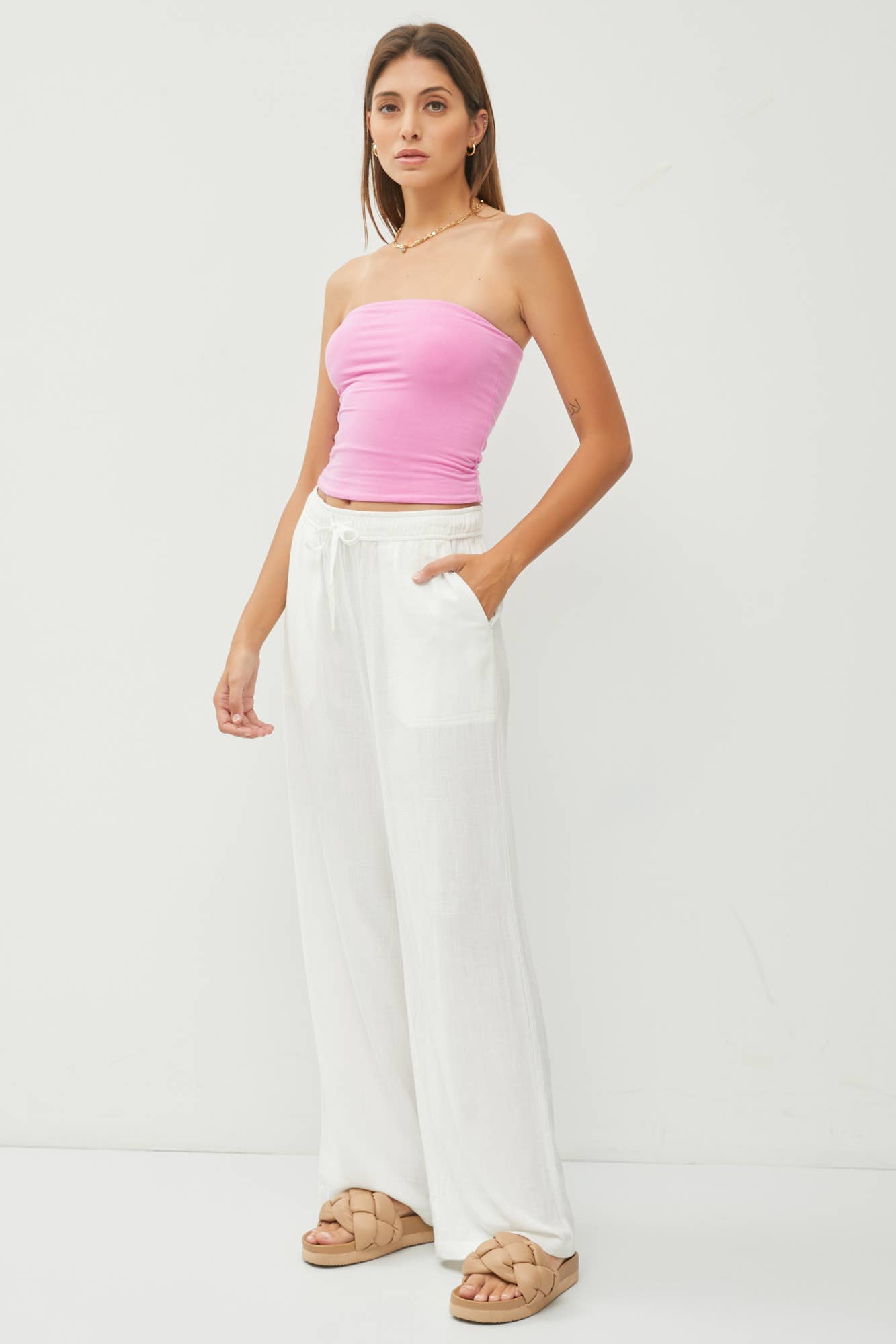 Living for it -Basic Bandeau Top