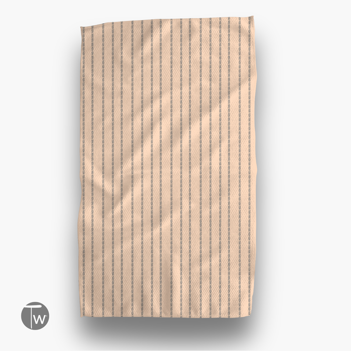 Brown Illusion Tea Towel