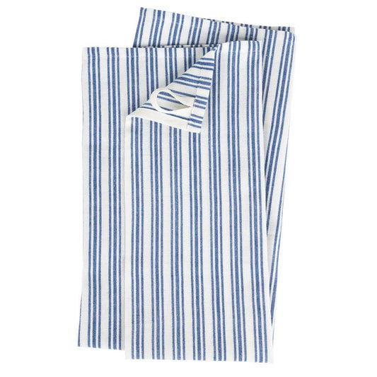 Blue White Tea Towel