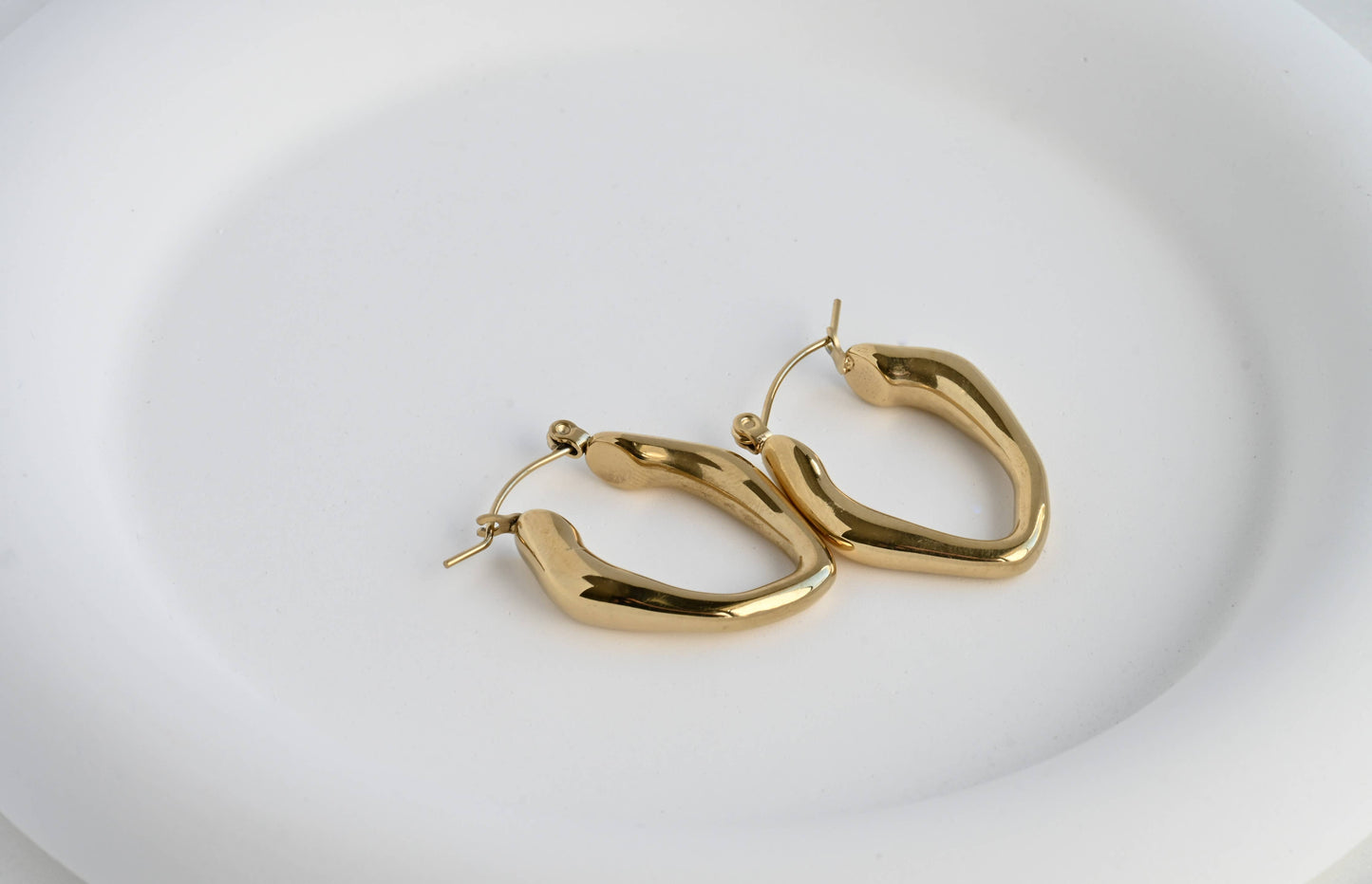 Making Waves Hoop Earring