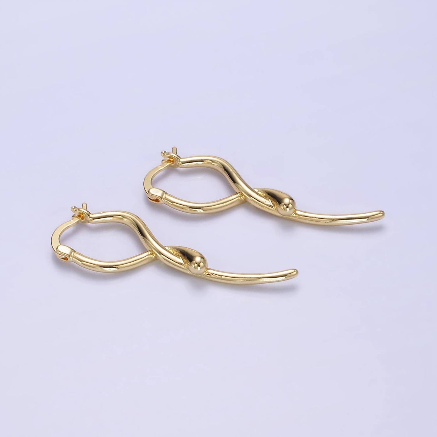 Snake Minimalist Earring