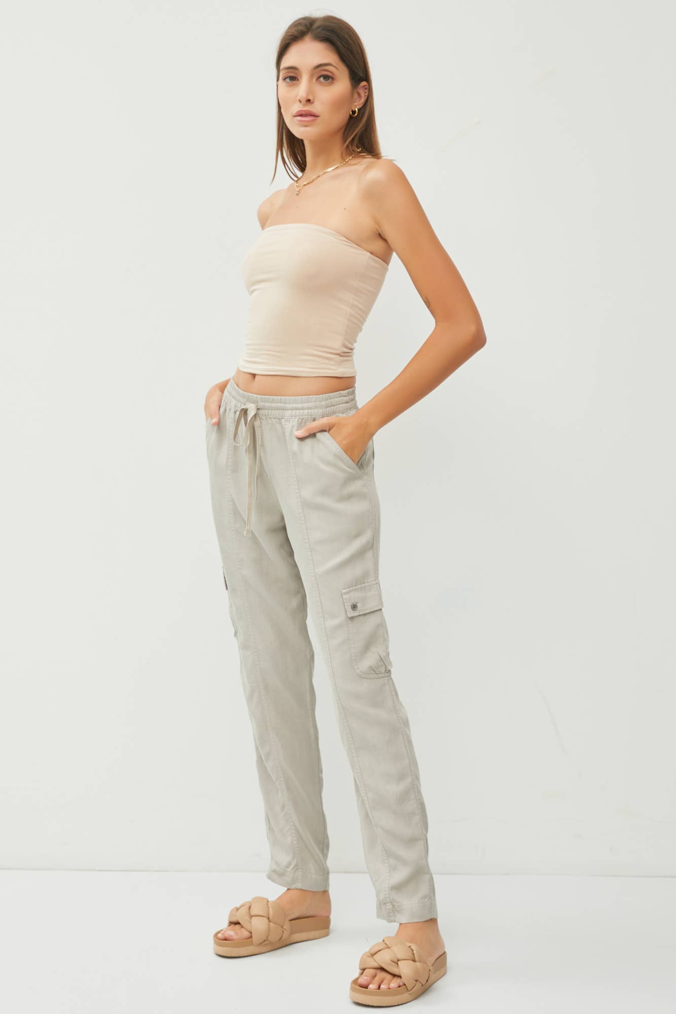 Living for it -Basic Bandeau Top
