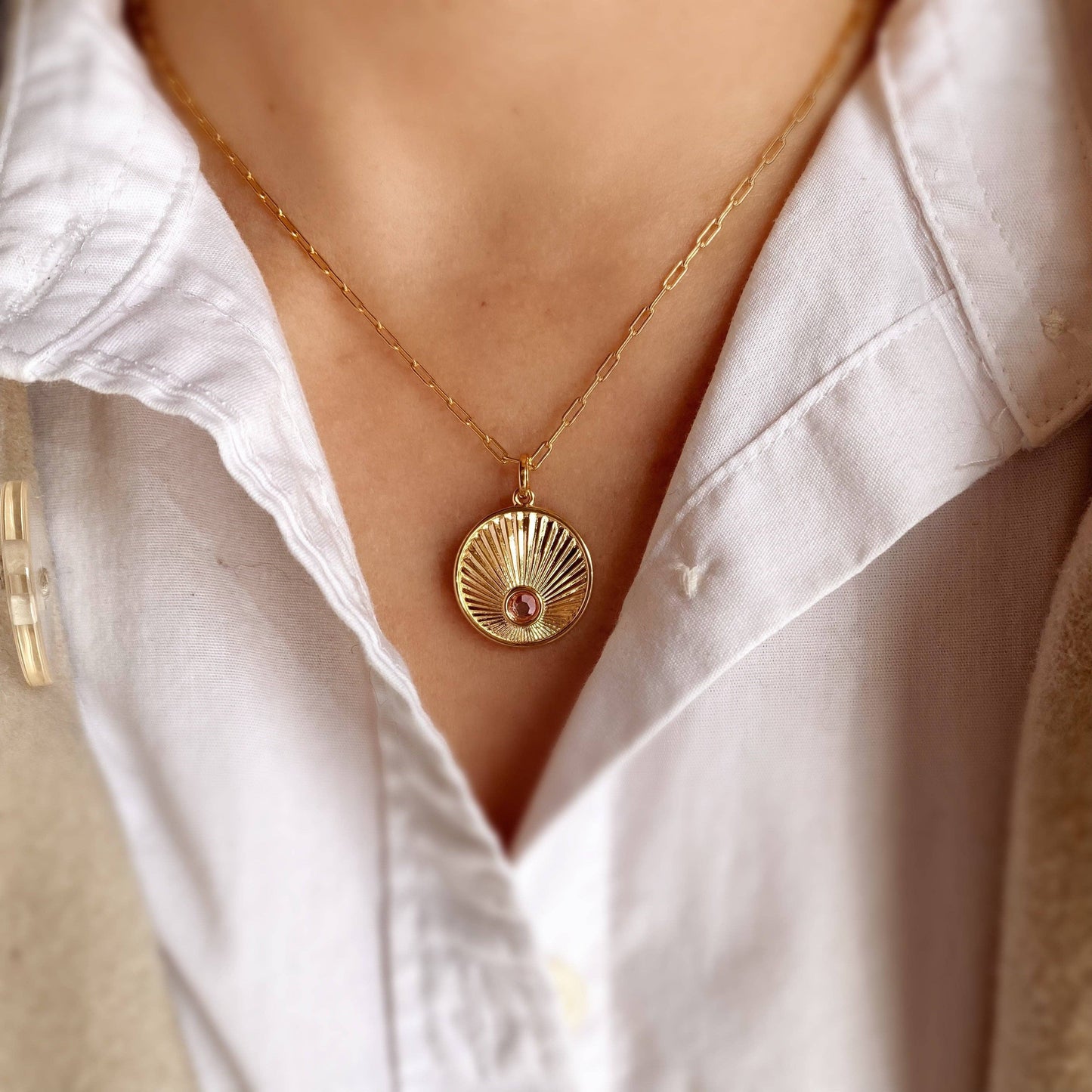 Radial Plate Charm