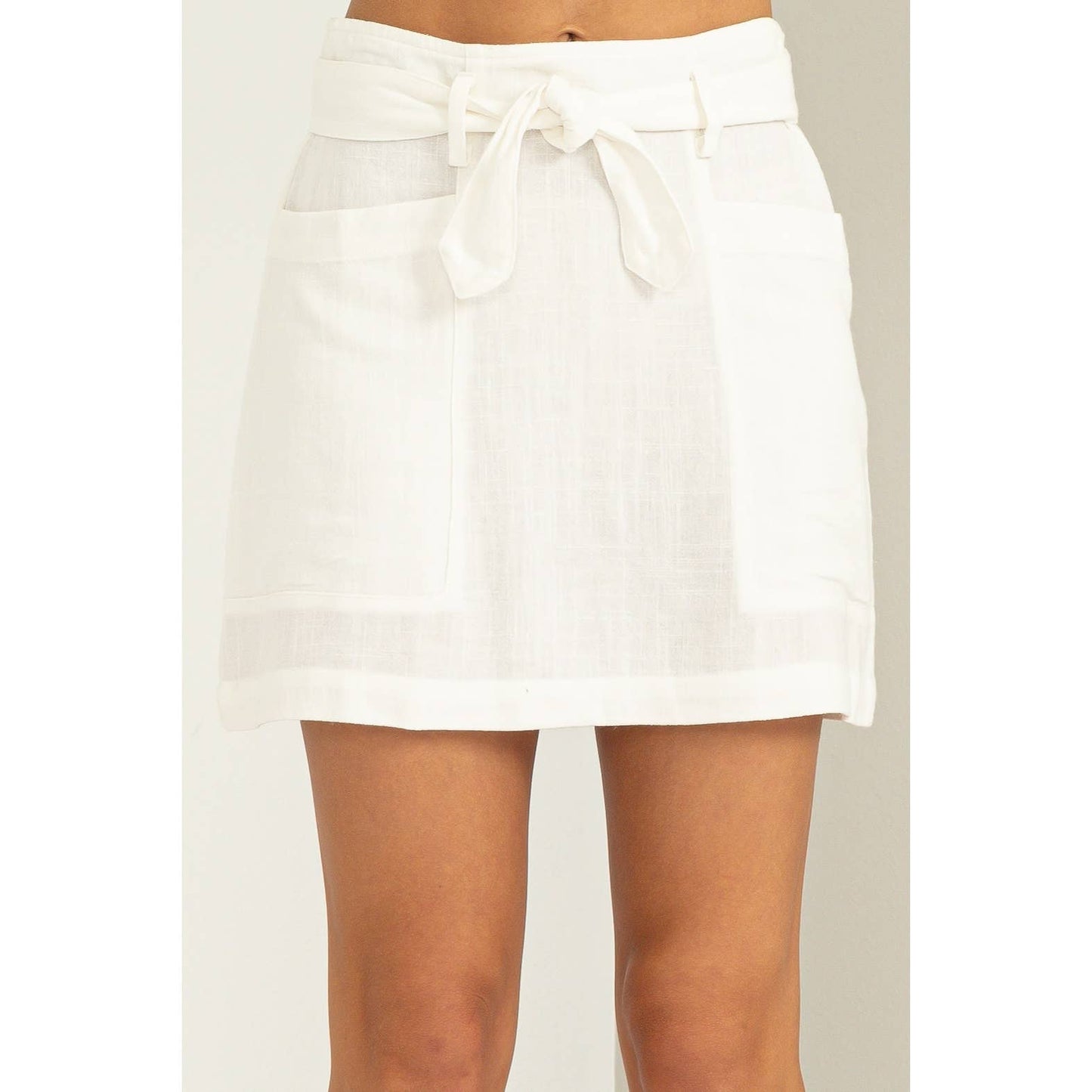 Knotty Mini Skirt