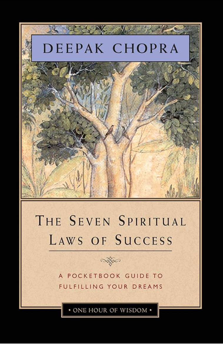 X Seven Spiritual Laws of Success Reading