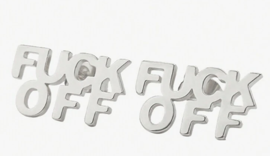 F*** Off Earrings