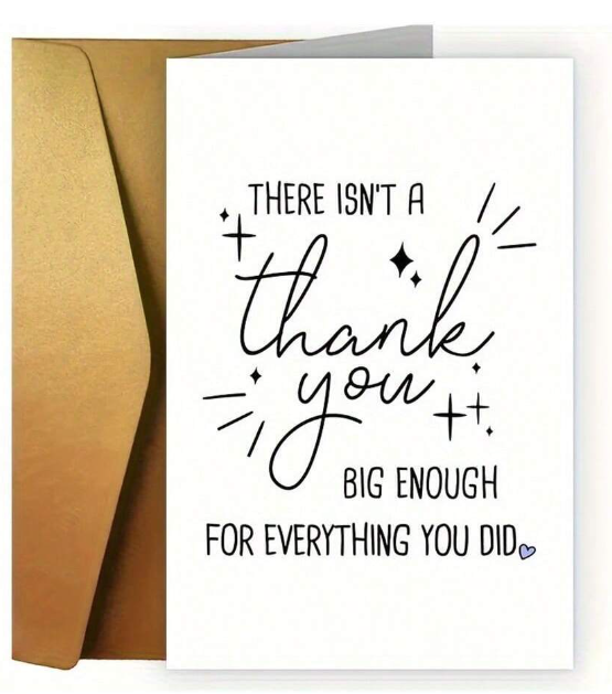 Huge Thank You Greeting Card