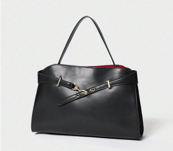 Susan Black Basic Handbag