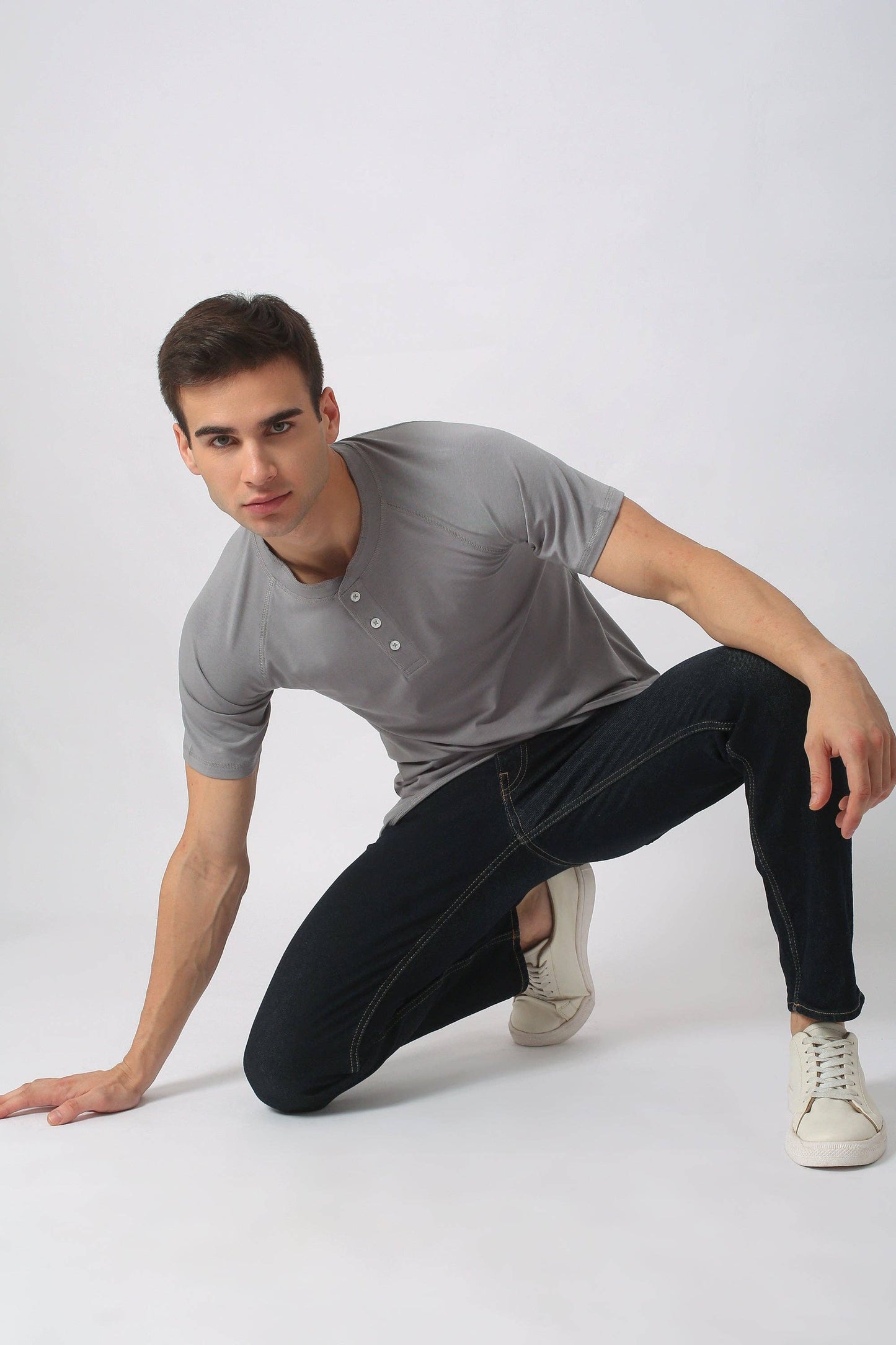 Men's Cloud Henley