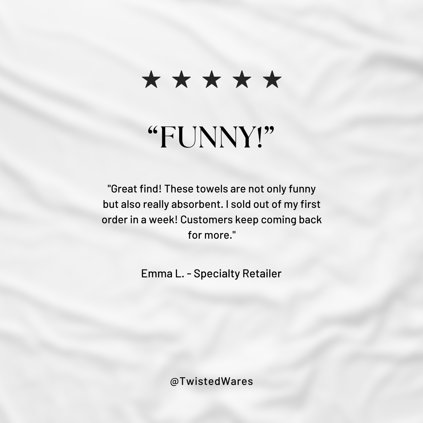 Brown Illusion Tea Towel