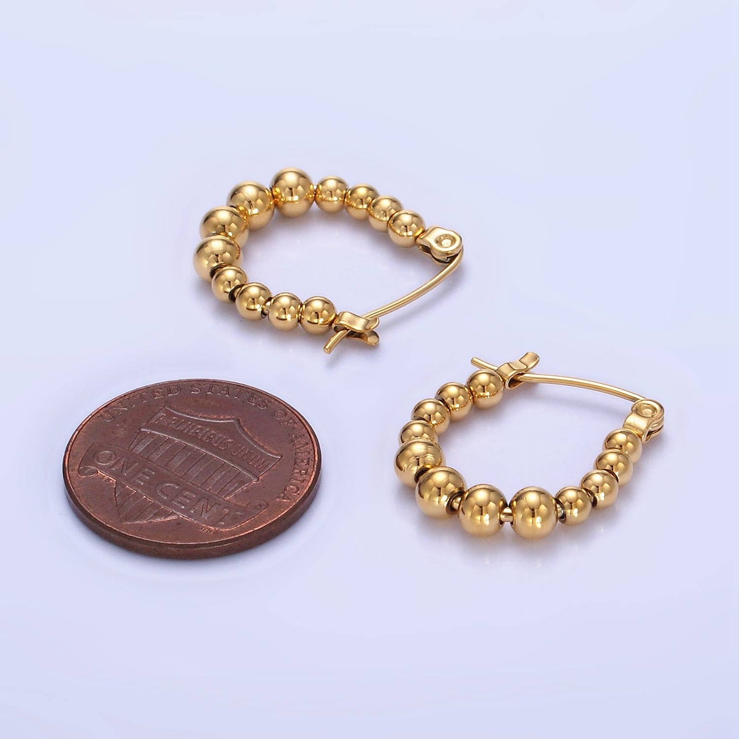 Beaded Bubble Earring