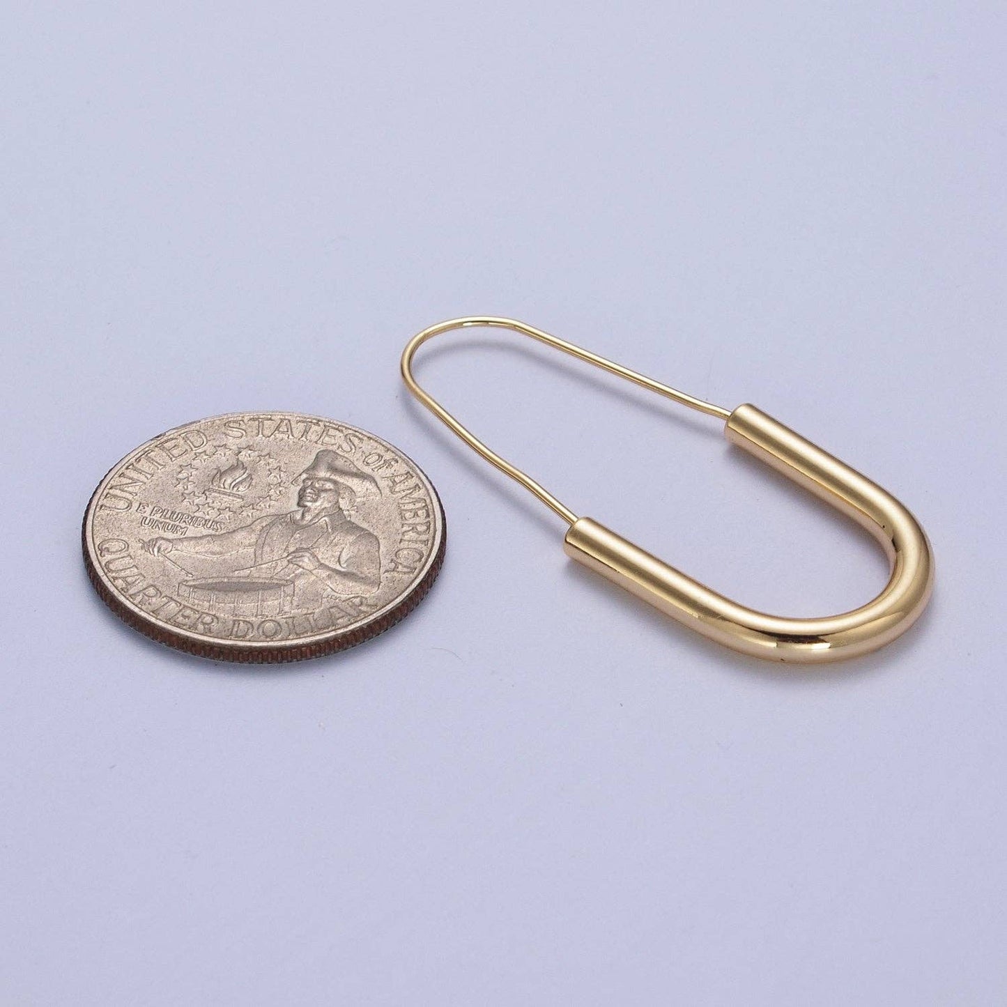 Crescent U Earring