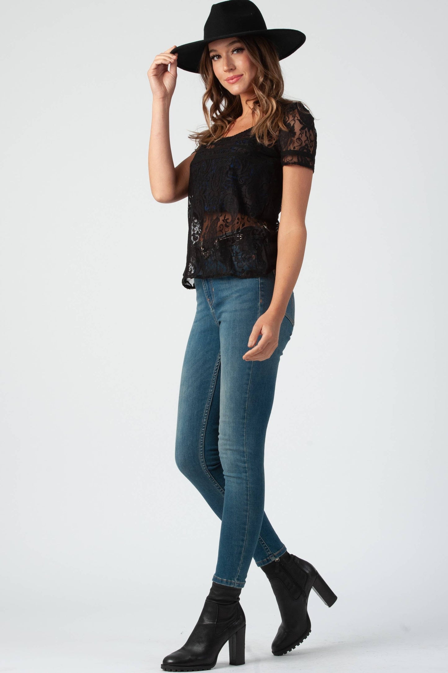 Missy Lace Top