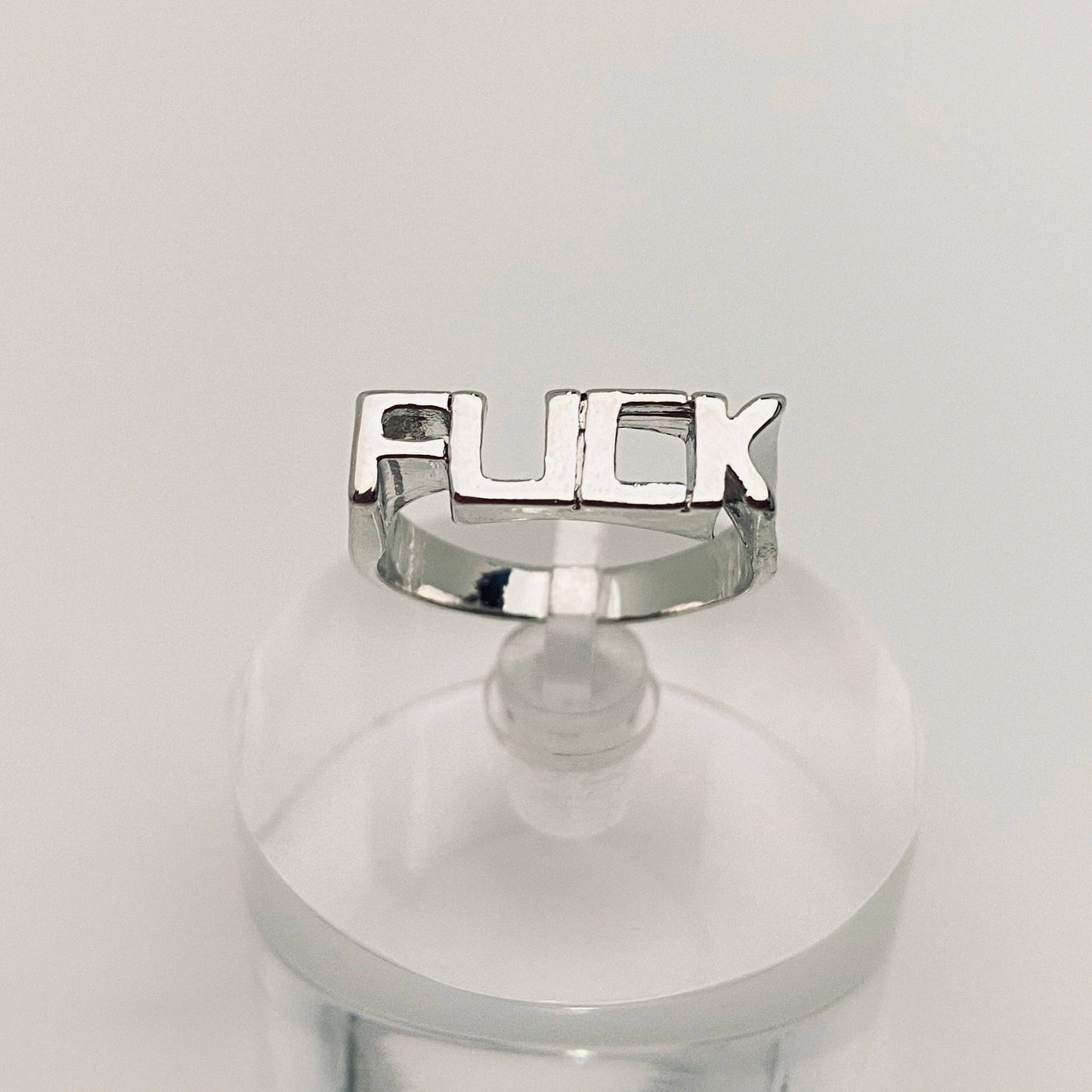 Silver Fuck Ring