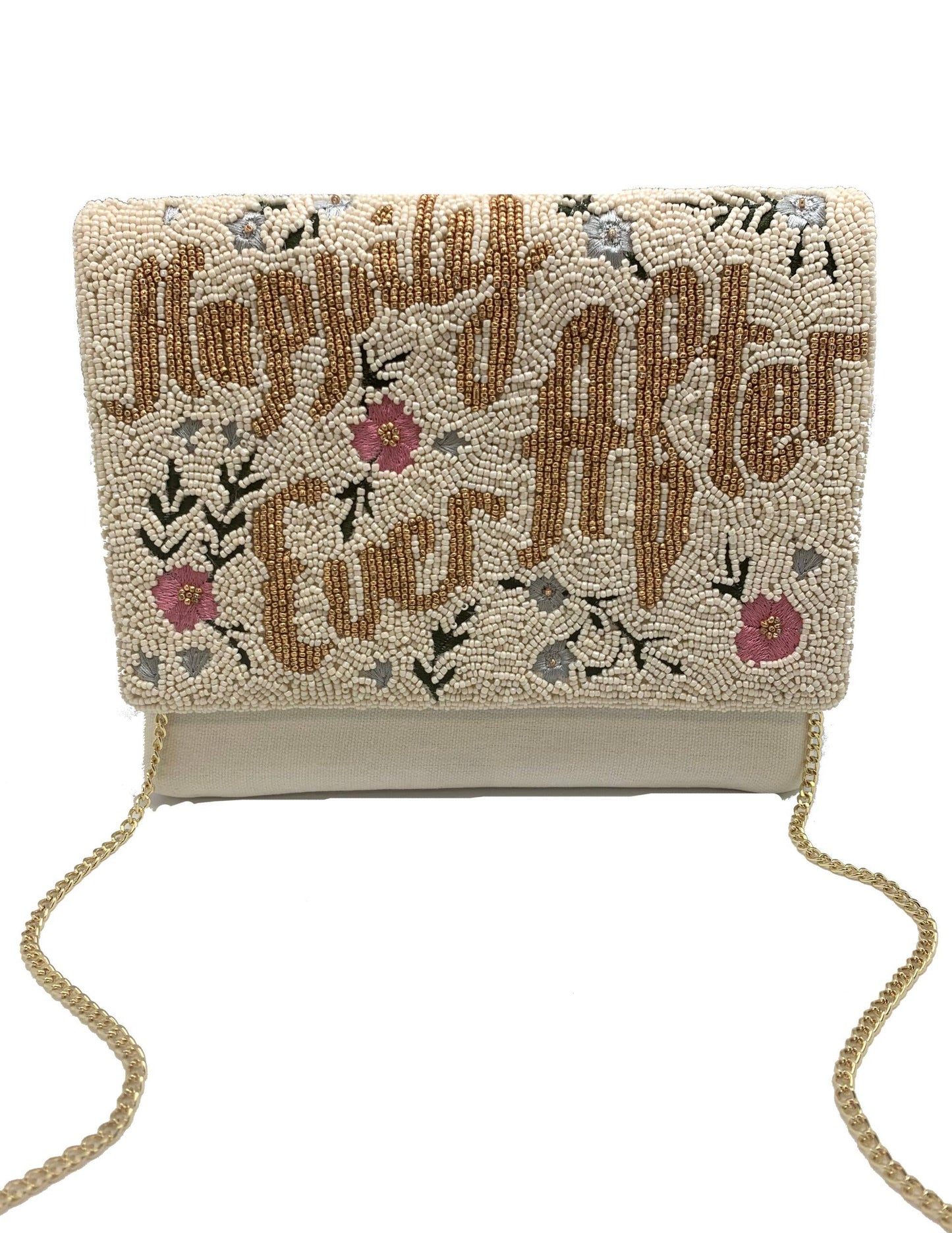 Happily Ever After Beaded Clutch Bag
