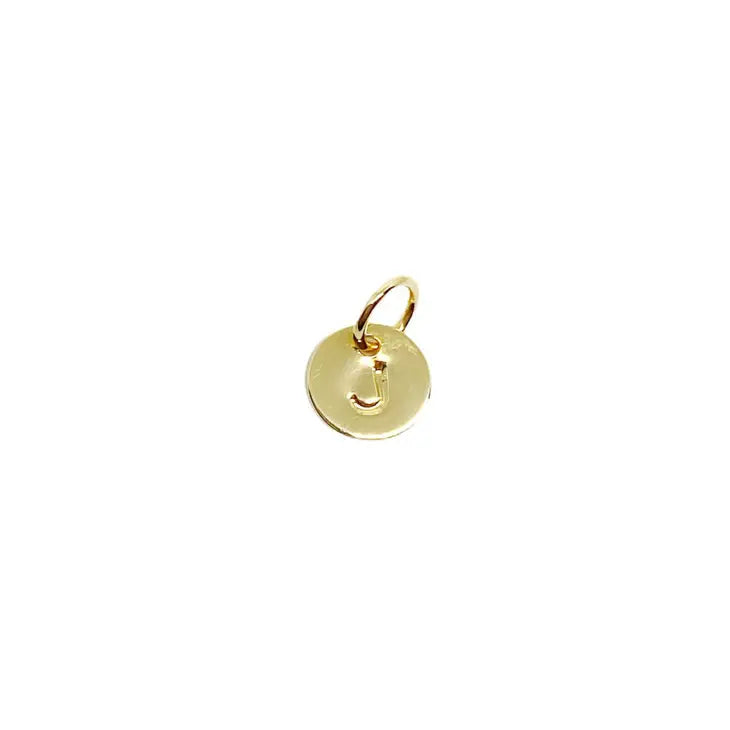 Tiny Initial Letter Charm