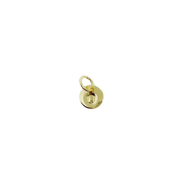 Tiny Initial Letter Charm