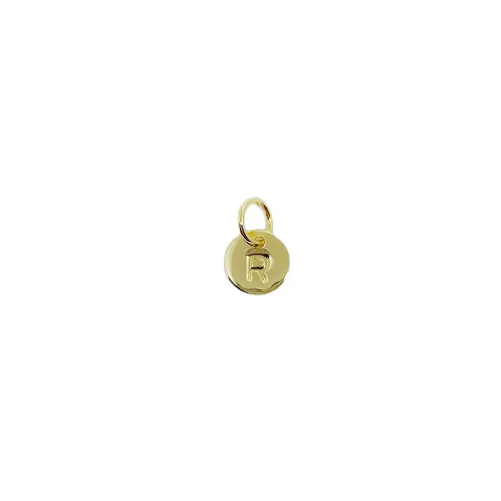 Tiny Initial Letter Charm
