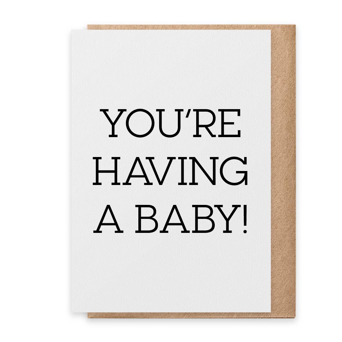 Having a Baby - Greeting Card