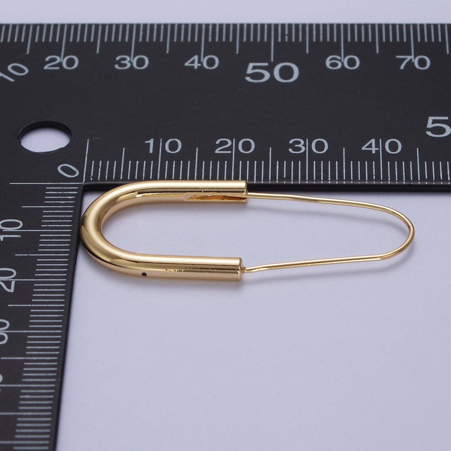 Crescent U Earring