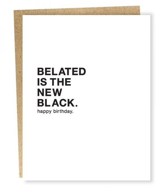 Belated Card