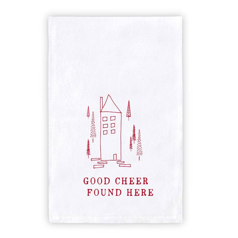 Good Cheer Tea Towel