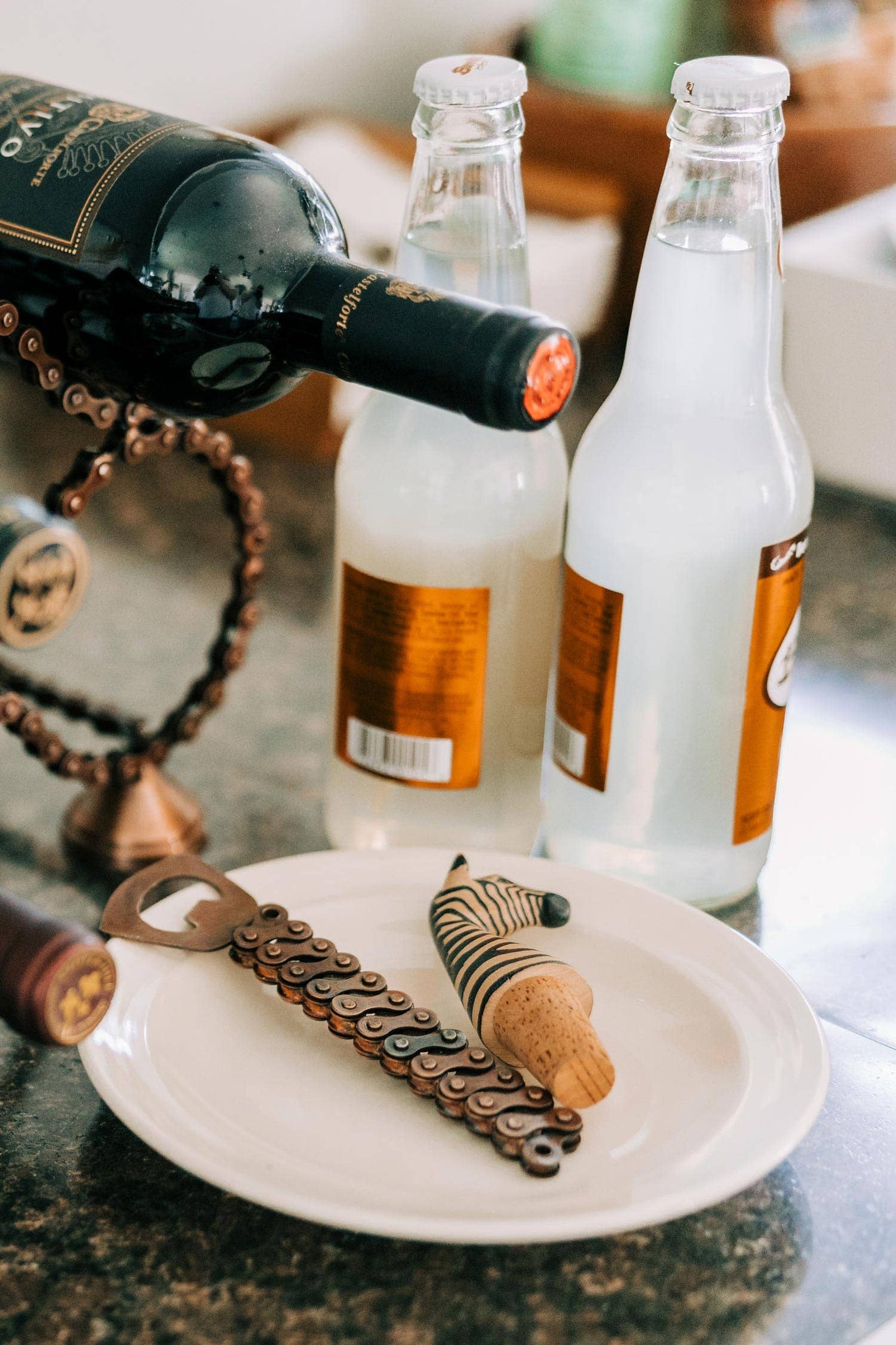 Bike Chain Bottle Opener