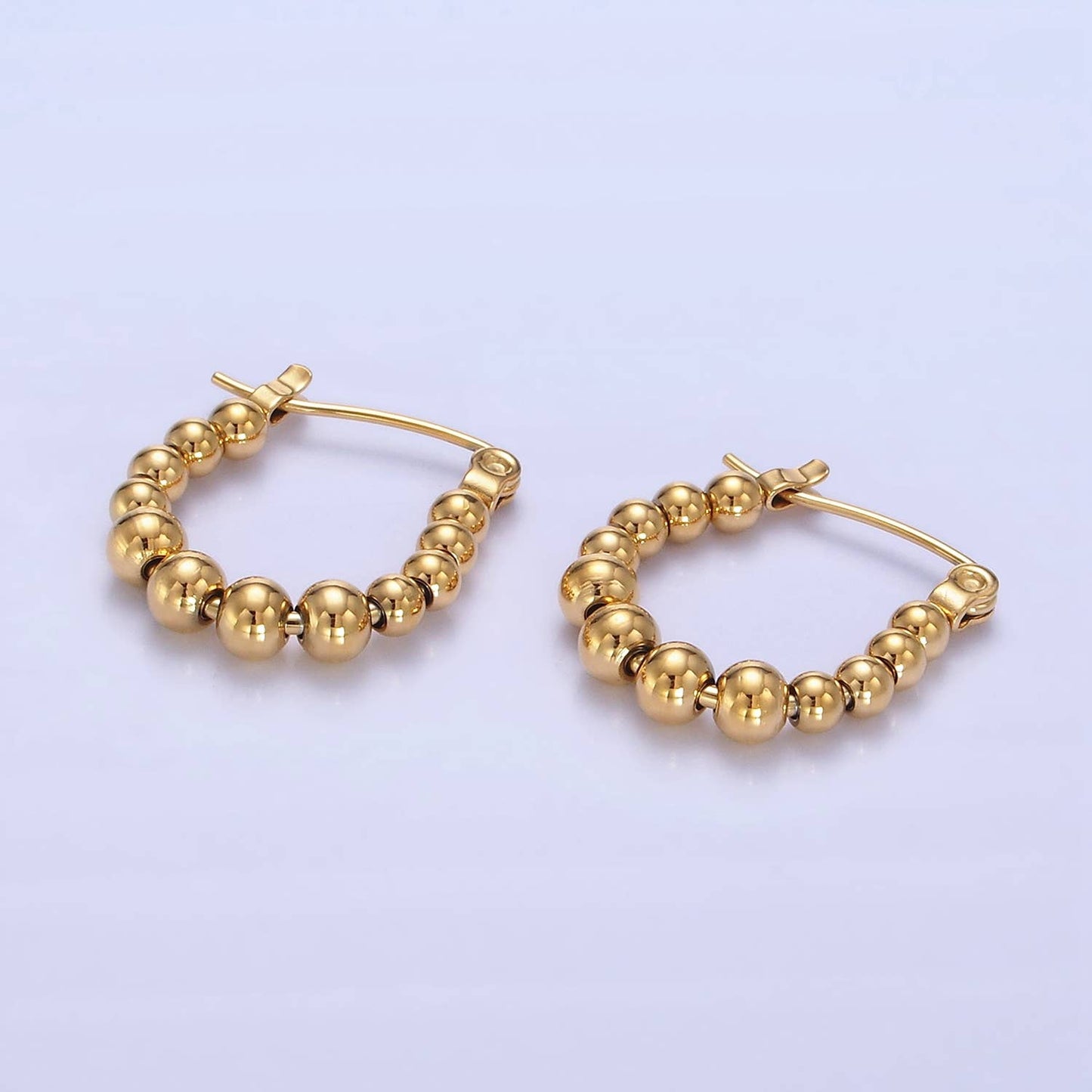 Beaded Bubble Earring
