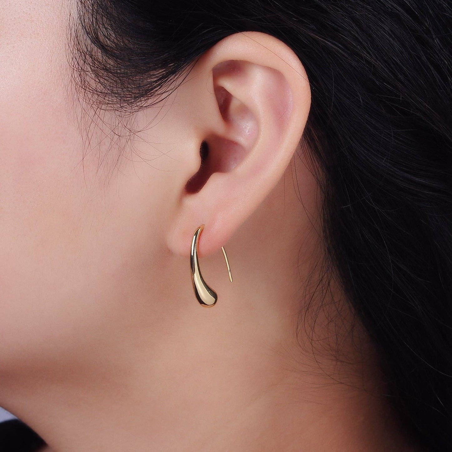 Molten Drop Earring