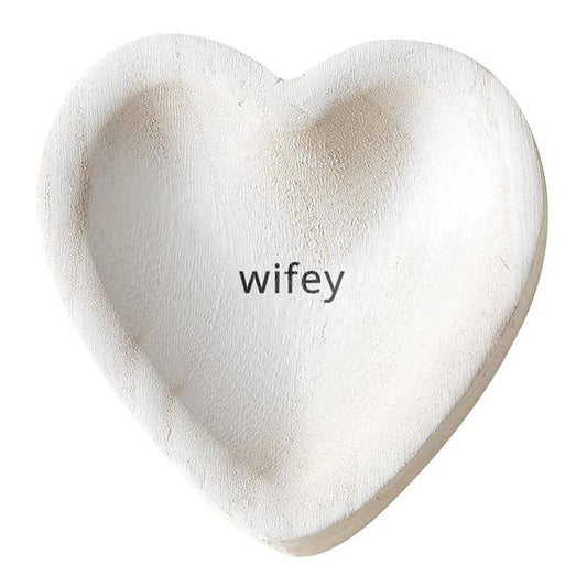 Wifey Heart Tray
