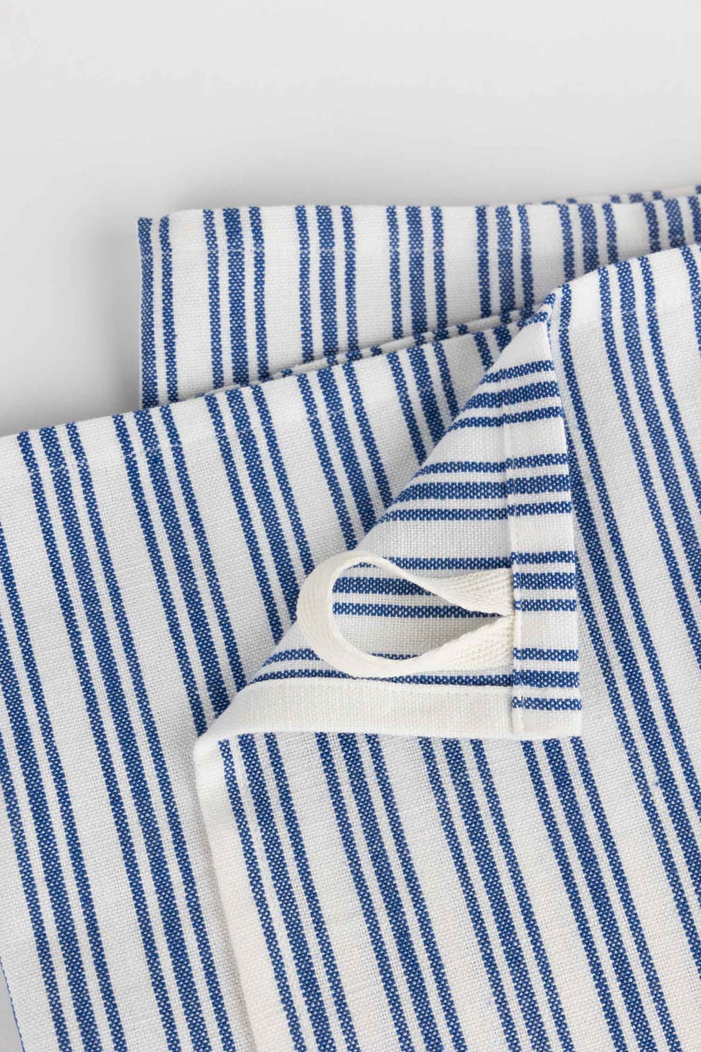 Blue White Tea Towel