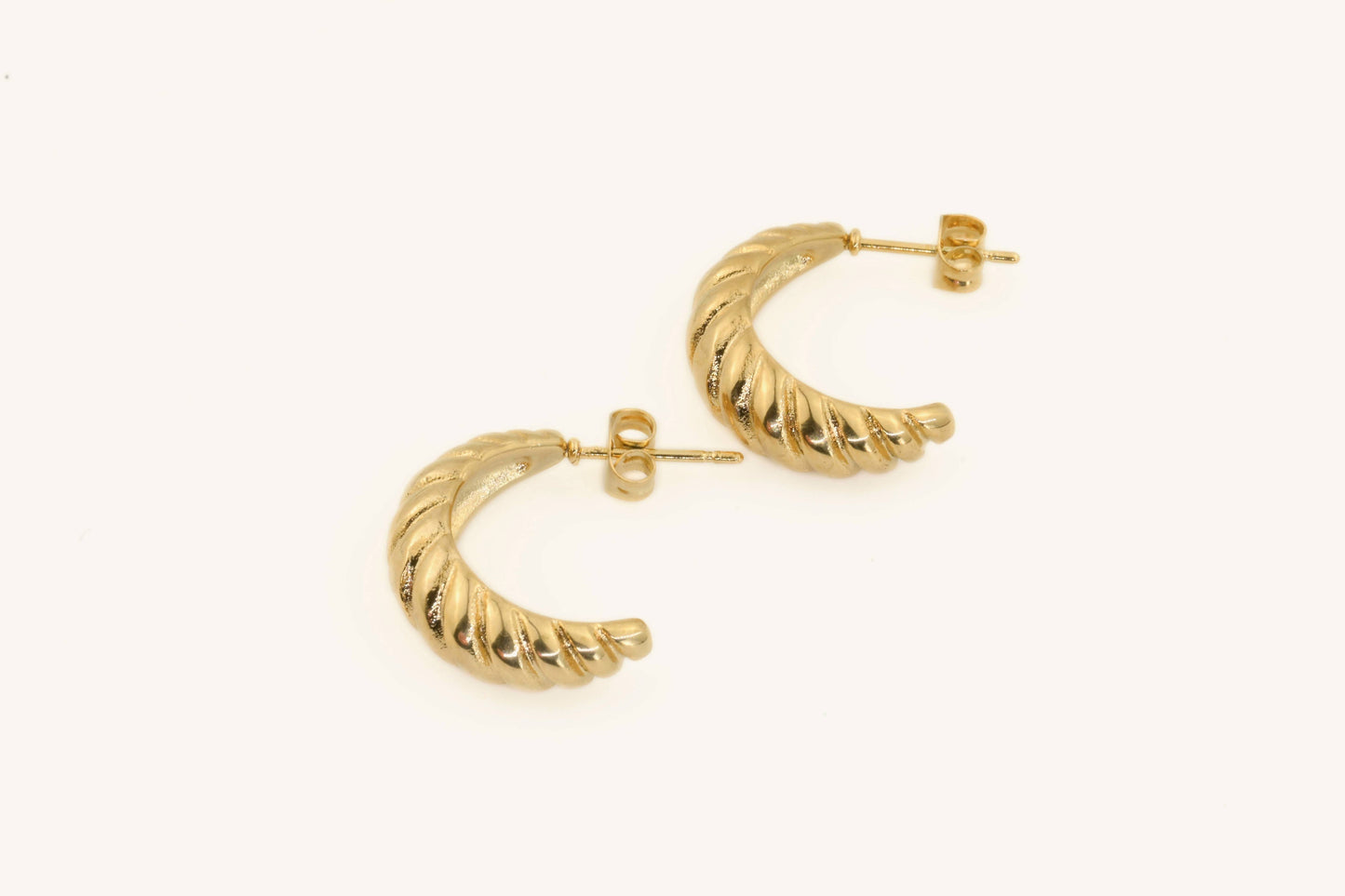 Medium Croissant Hoop Earring