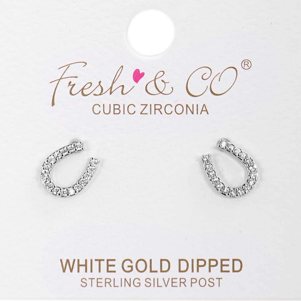 Off the Races Hoop Earring