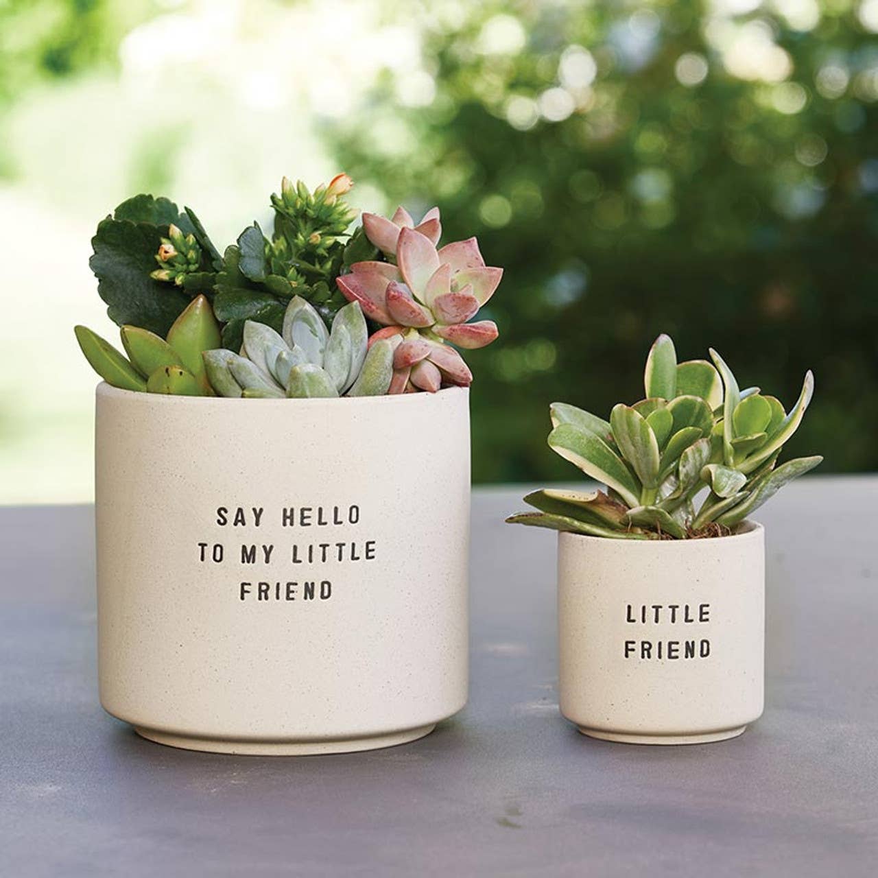 Ceramic Set of Planting Pots