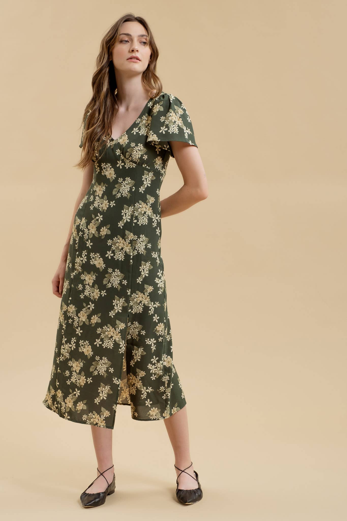 Alexandria Midi Dress