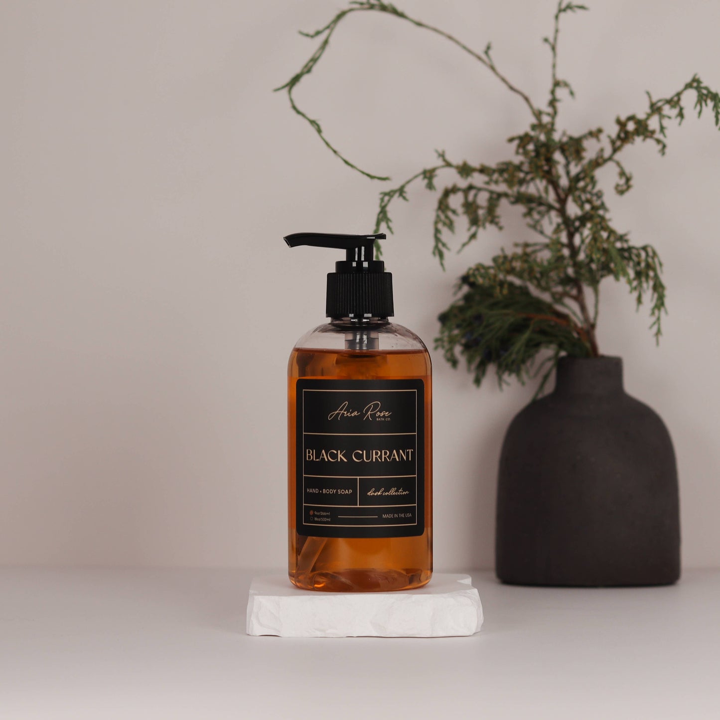 Black Currant Hand + Body Liquid Soap - Dusk Collection