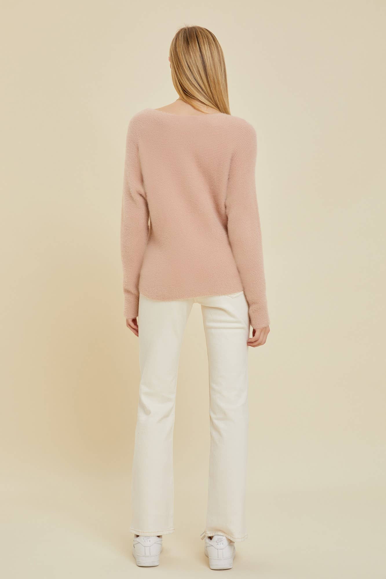 Snowy Hearts Sweater