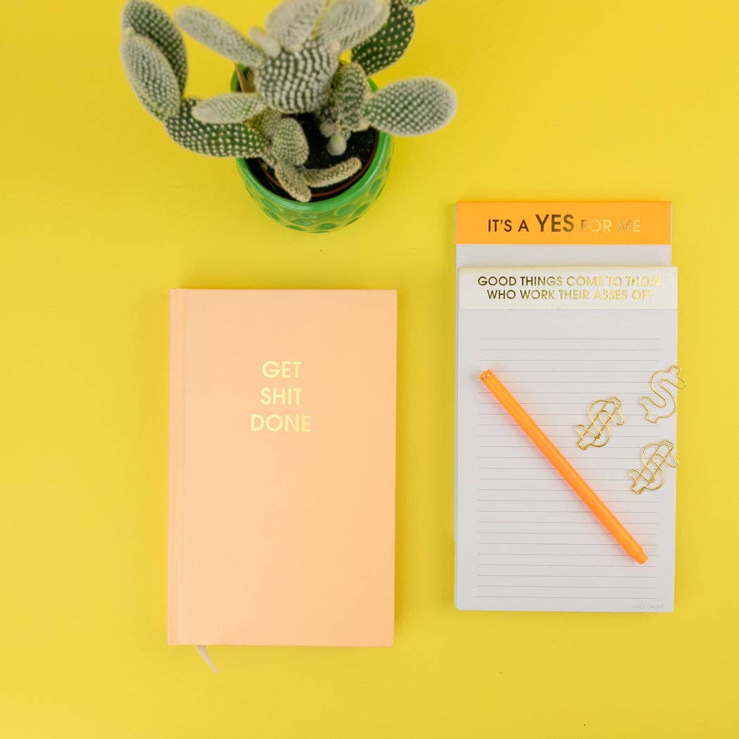 Good Things Come - Lined Notepad - Perforated Sheets - Hystar White