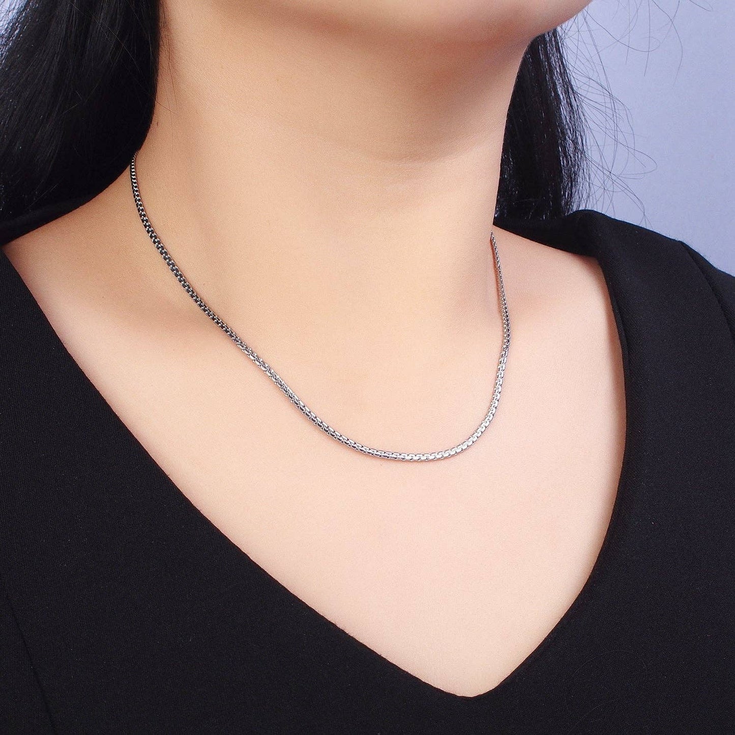 Petoskey Box Necklace