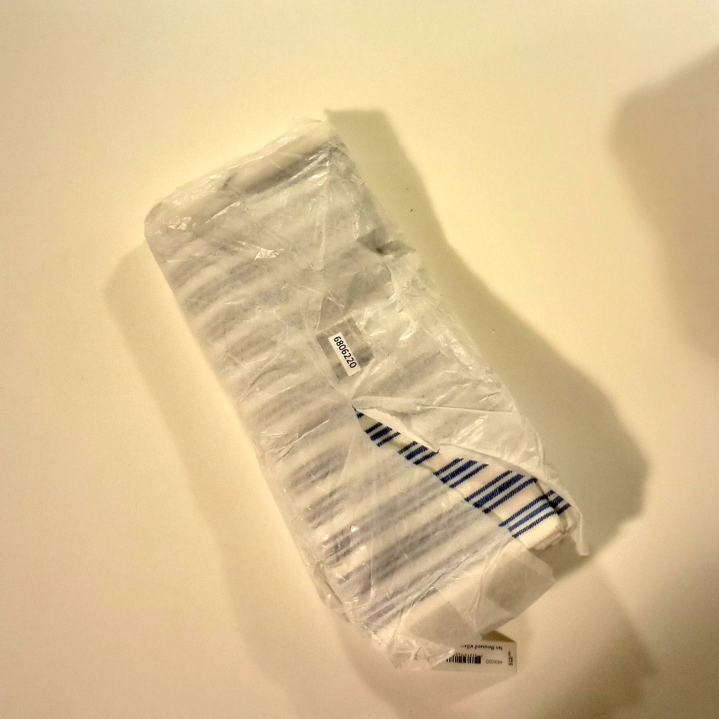 Blue White Tea Towel