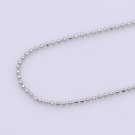 Sleeping Bear Ball Necklace