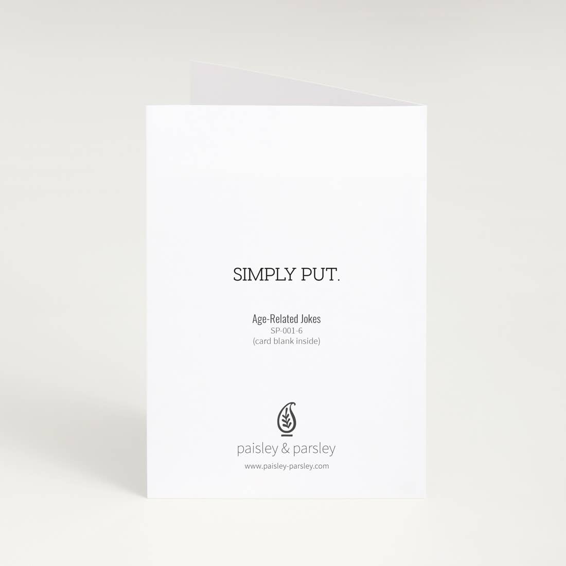A Little Not Fine Card